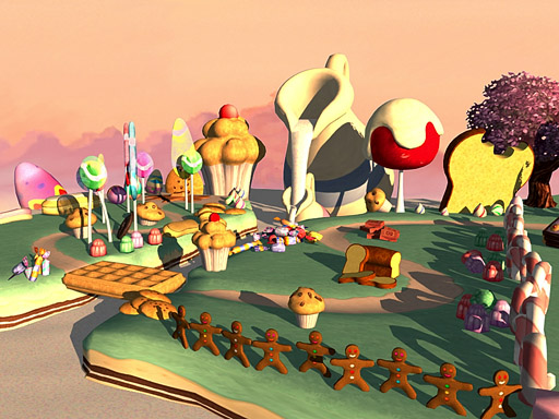 Piglet's Big Game / Les Aventures de Porcinet - Playstation 2 / GameCube - Jeu vidéo / Video game - 3D / Image de synthèse - 02