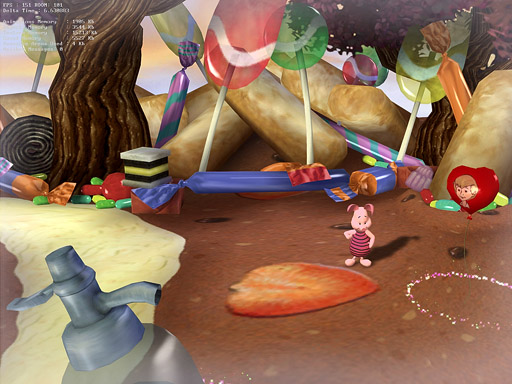 Piglet's Big Game / Les Aventures de Porcinet - Playstation 2 / GameCube - Jeu vidéo / Video game - 3D / Image de synthèse - 04