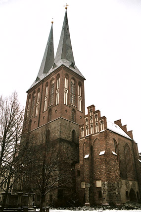 Nikolaikirche / Église Saint Nicolas - Nikolaiviertel - Berlin - Allemagne / Deutschland - Carnets de route - Photographie - 00