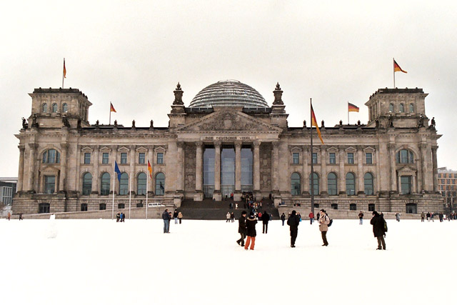 Reichstagsgebäude / Palais du Reichstag - Regierungsviertel - Berlin - Allemagne / Deutschland - Carnets de route - Photographie - 00