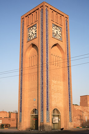 Horloge - Yazd / یزد - Province de Yazd / استان یزد - Iran / ايران - Carnets de route - Photographie - 08