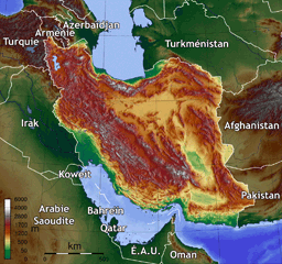 Iran, géographie