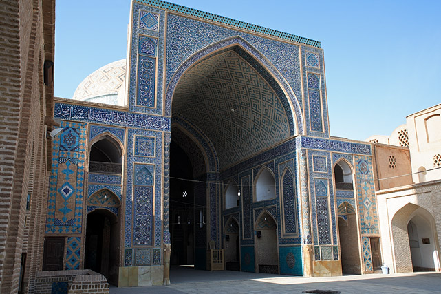 Portail, mosquée Jameh / Masjed-e Jameh - Yazd / یزد - Province de Yazd / استان یزد - Iran / ايران - Carnets de route - Photographie - 01