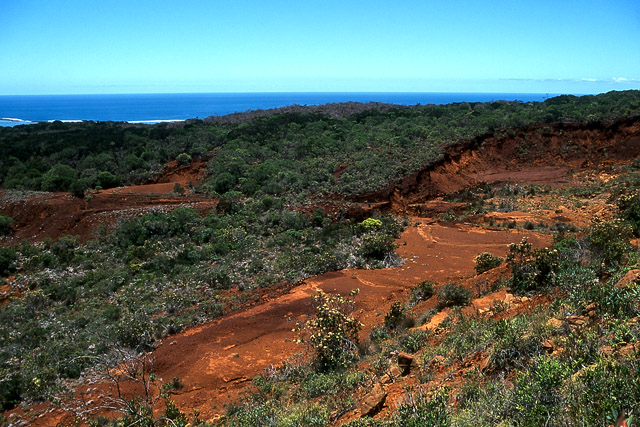 Mine des Japonais, amphithéatre - Mine de Goro - Grande Terre, Province Sud - Nouvelle-Calédonie - France - Carnets de route - Photographie - 03