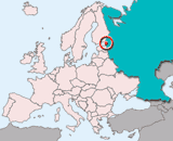 Saint-Pétersbourg en Europe