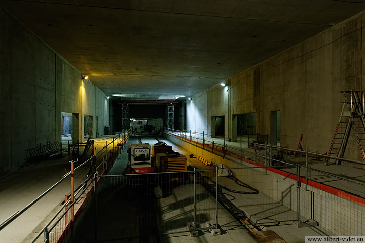 Extension de la ligne B du métro, Stade de Gerland / Gare de Oullins - Lyon (FR), 2011 - Reportage / Événement - Photographie - 03