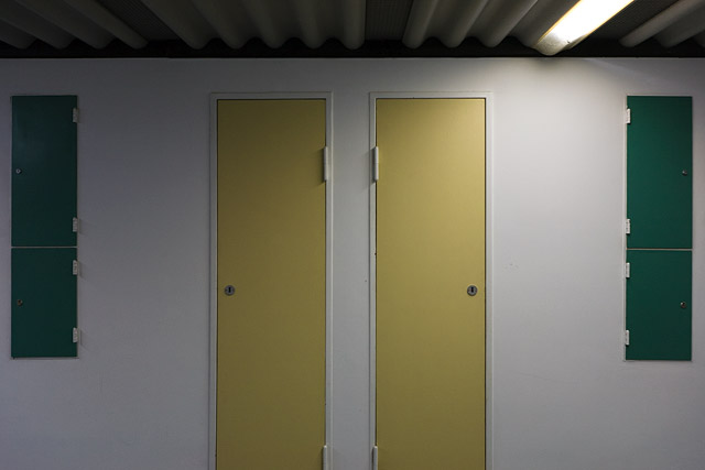 Portes / Türen, Unité d'habitation de Le Corbusier / Corbusierhaus - Berlin - Brandebourg / Brandenburg - Allemagne / Deutschland - Sites - Photographie - 11