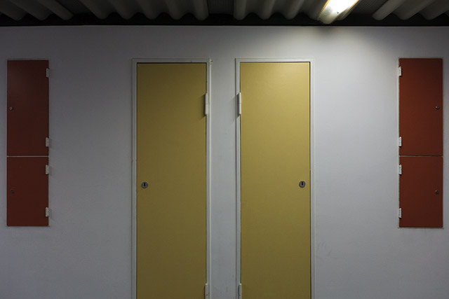 Portes / Türen, Unité d'habitation de Le Corbusier / Corbusierhaus - Berlin - Brandebourg / Brandenburg - Allemagne / Deutschland - Sites - Photographie - 12