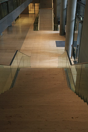 Treppen des Ostfoyer / Escaliers du foyer est - Reichstagsgebäude / Palais du Reichstag - Berlin - Brandebourg / Brandenburg - Allemagne / Deutschland - Sites - Photographie - 10a