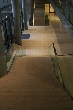 Treppen des Ostfoyer / Escaliers du foyer est - Reichstagsgebäude / Palais du Reichstag - Berlin - Brandebourg / Brandenburg - Allemagne / Deutschland - Sites - Photographie - 10b