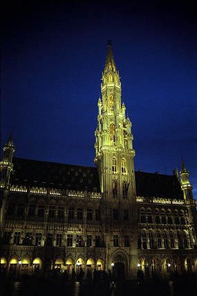 Hôtel de ville, Grand'Place / Grote Markt - Bruxelles-ville / Brussel stad - Bruxelles-Capitale / Brussels Hoofdstedelijk - Belgique / België - Sites - Photographie - 00