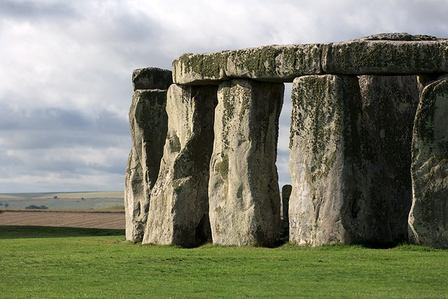 Stonehenge, cercle de grès sarsen - Amesbury - Wiltshire - Angleterre / England - Royaume-Uni / United Kingdom - Sites - Photographie - 02