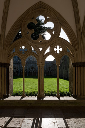 Cloître / Cloister, Cathédrale / Cathedral - Salisbury - Wiltshire - Angleterre / England - Royaume-Uni / United Kingdom - Sites - Photographie - 06b