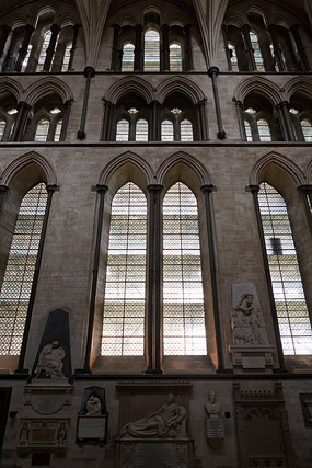 Transept, Cathédrale / Cathedral - Salisbury - Wiltshire - Angleterre / England - Royaume-Uni / United Kingdom - Sites - Photographie - 15a