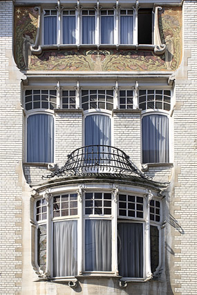 Maison particulière par Albert Roosenboom, n°83 rue Faider - Bruxelles / Brussel - Belgique / België - Thèmes - Photographie - 00b