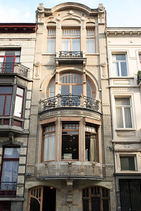 Maison particulière par Benjamin De Lestré-De Fabribeckers, n°92 rue Africaine - Bruxelles / Brussel - Belgique / België - Thèmes - Photographie - 00a