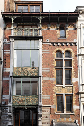 Maison de Paul Hankar, n°71 rue Defacqz - Bruxelles / Brussel - Belgique / België - Thèmes - Photographie - 00