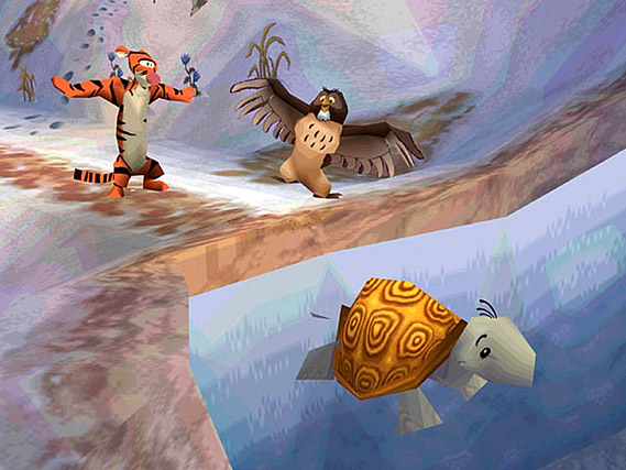 Tigger's Honey Hunt / La Chasse au Miel de Tigrou - Playstation / Nintendo 64 / PC - Jeu vidéo / Video game - 3D / Image de synthèse - 03