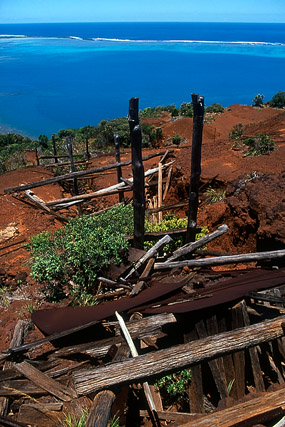 Mine des Japonais, funiculaire - Mine de Goro - Grande Terre, Province Sud - Nouvelle-Calédonie - France - Carnets de route - Photographie - 07a