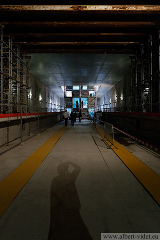 Extension de la ligne B du métro, Stade de Gerland / Gare de Oullins - Lyon (FR), 2011 - Reportage / Événement - Photographie - 12a