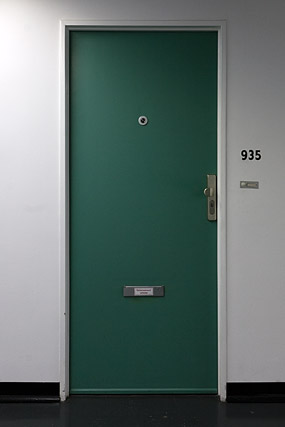 Portes / Türen, Unité d'habitation de Le Corbusier / Corbusierhaus - Berlin - Brandebourg / Brandenburg - Allemagne / Deutschland - Sites - Photographie - 09a