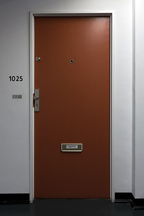 Portes / Türen, Unité d'habitation de Le Corbusier / Corbusierhaus - Berlin - Brandebourg / Brandenburg - Allemagne / Deutschland - Sites - Photographie - 09b