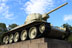 Tank T-34/85 три́дцатьчетвёрка - char de combat, Sowjetisches Ehrenmal / Mémorial soviétique, Tiergarten - 10