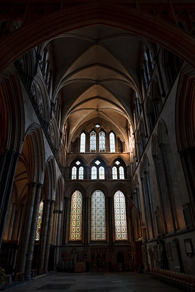 Transept & Déambulatoire / Ambulatory, Cathédrale / Cathedral - Salisbury - Wiltshire - Angleterre / England - Royaume-Uni / United Kingdom - Sites - Photographie - 16a