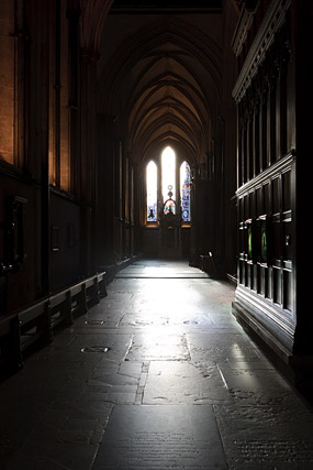 Transept & Déambulatoire / Ambulatory, Cathédrale / Cathedral - Salisbury - Wiltshire - Angleterre / England - Royaume-Uni / United Kingdom - Sites - Photographie - 16b