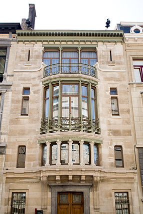 Hôtel Tassel par Victor Horta, n°6 rue Paul-Émile Janson - Bruxelles / Brussel - Belgique / België - Thèmes - Photographie - 00a